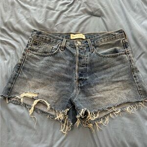 Denim Forum Jean shorts size 29 - distressed ex-boyfriend style